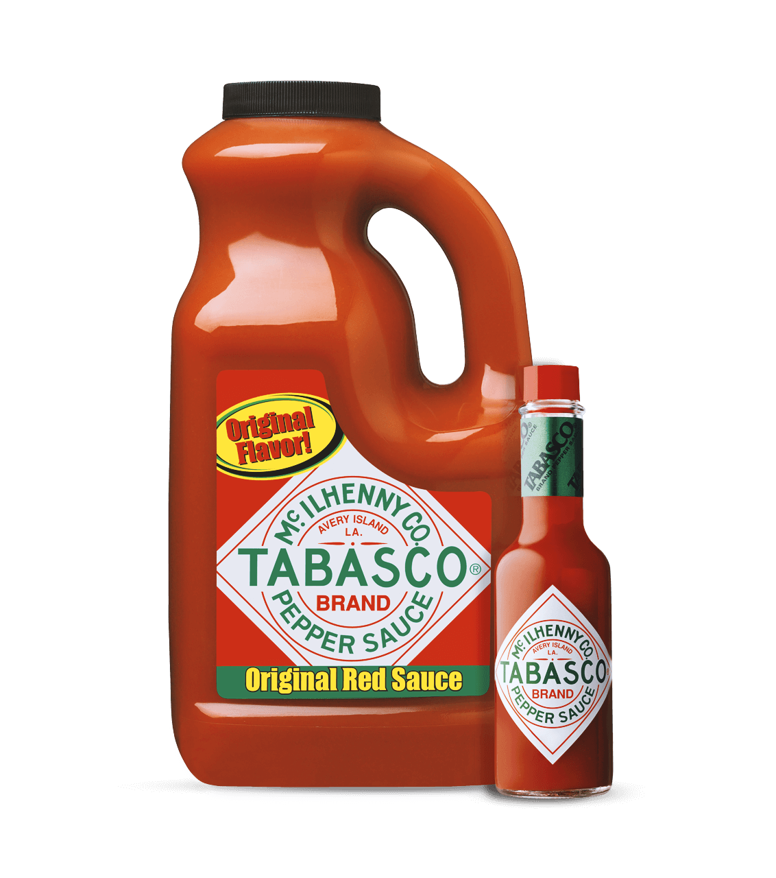 TABASCO® Original Red Half-Gallon & 5oz Bottle