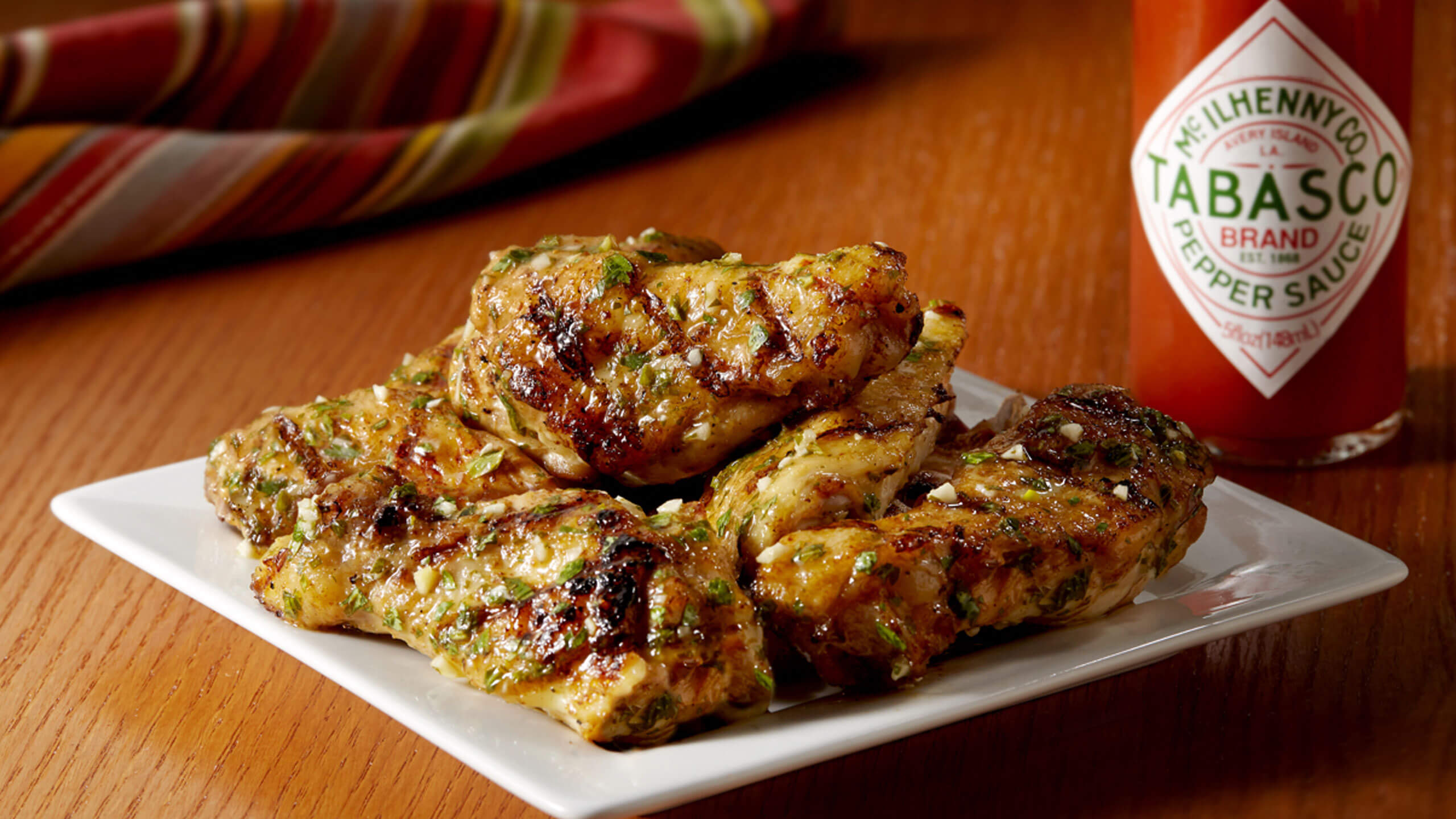 Grilled Chimichurri Wings